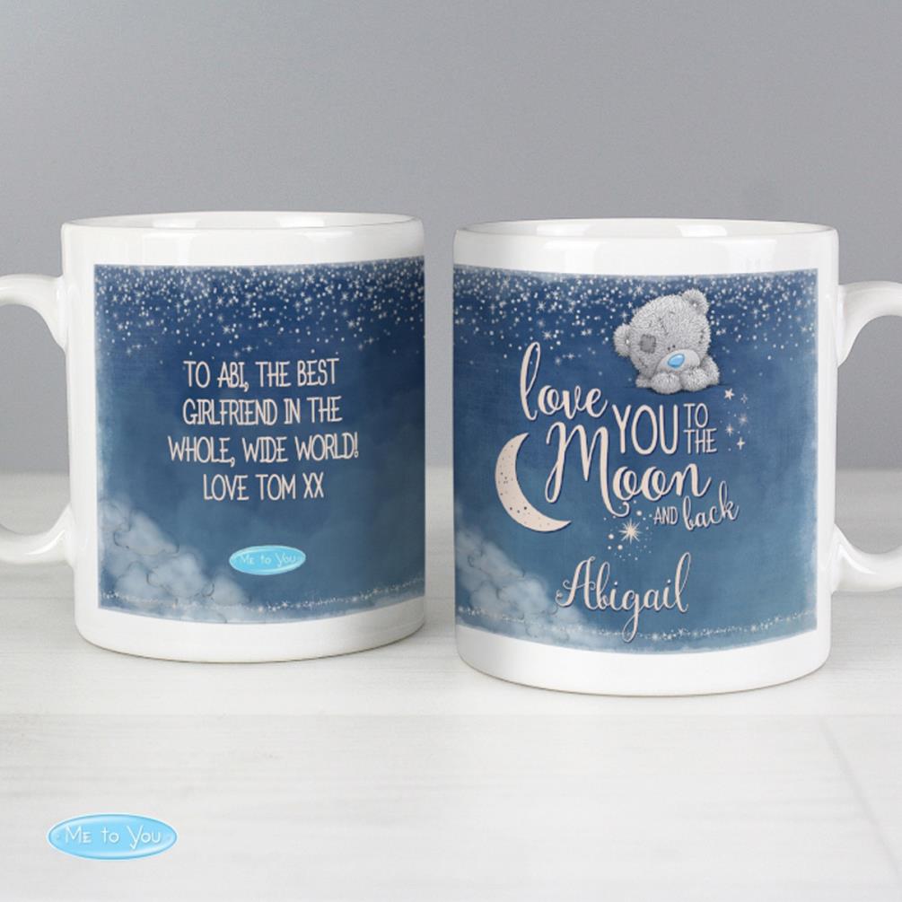 Personalised Love You to the Moon & Back Me to You Mug Extra Image 1